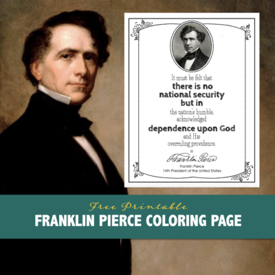 Franklin Pierce Coloring Page