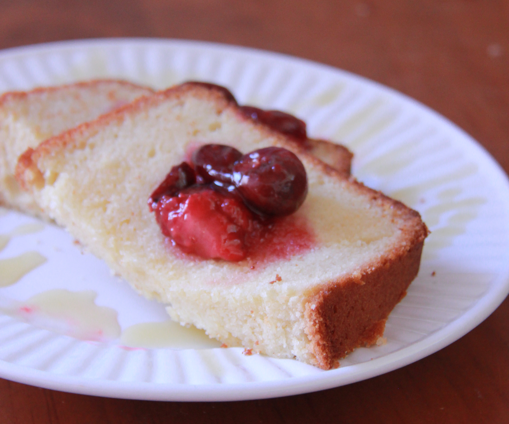 Classic Pound Cake - serve with fruit