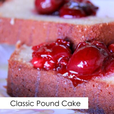 Martha’s Classic Pound Cake