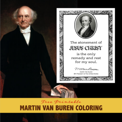 Martin Van Buren Coloring Page