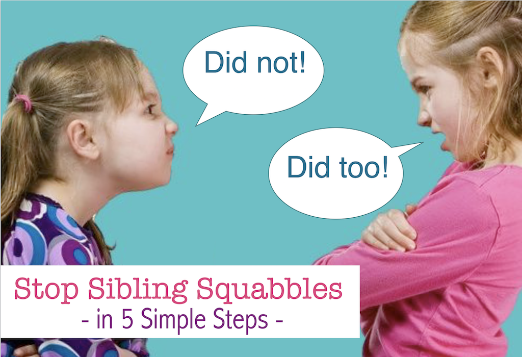 Stop Sibling Squabbles