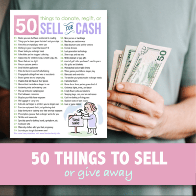 50 Things to Sell for Cash