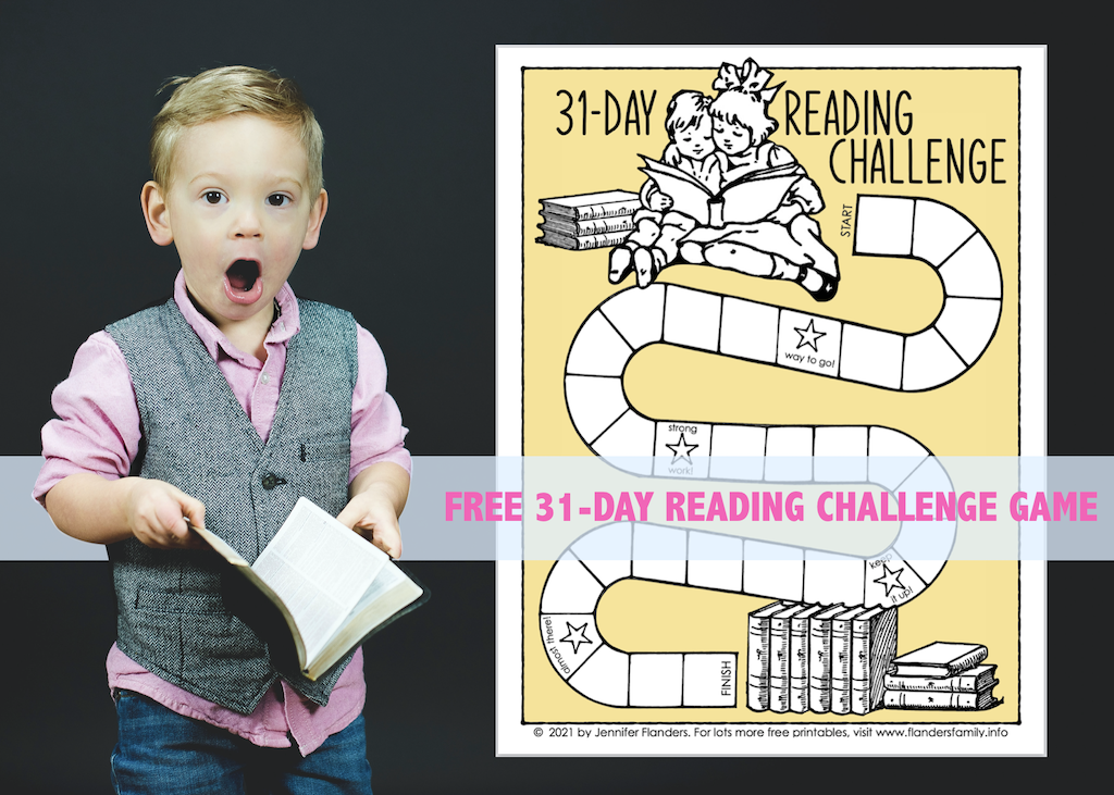 31- Day Reading Challenge Game 