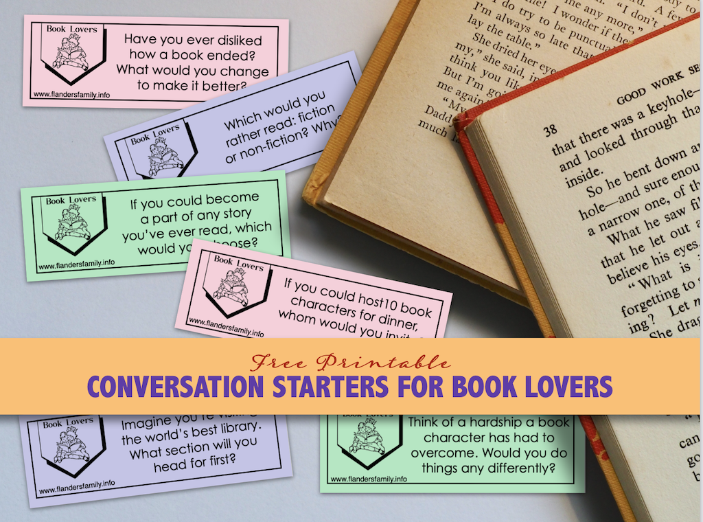 Conversation Starters for Book Lovers
