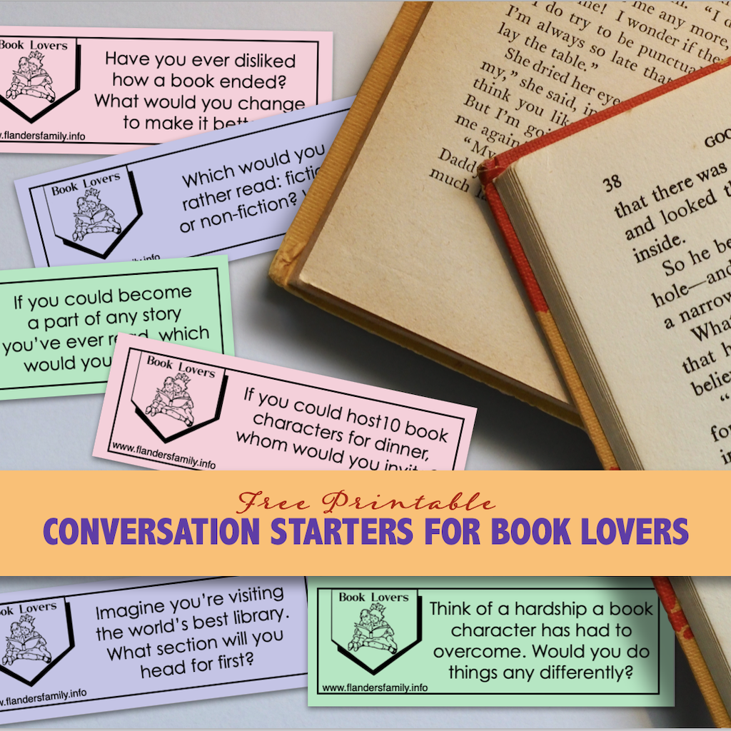 Conversation Starters for Book Lovers 