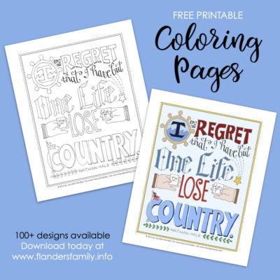 One Life to Lose Coloring Page