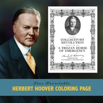 Herbert Hoover Coloring Page