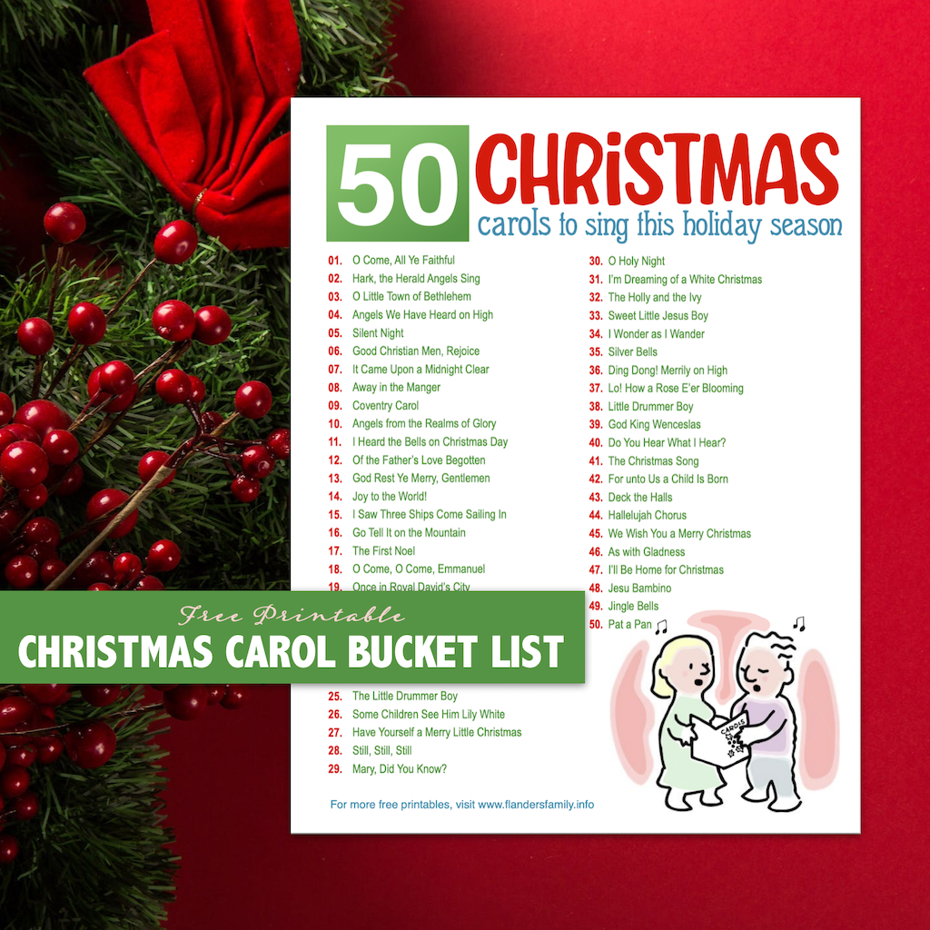 50 Christmas Carols to Sing this Season - Flanders Family Home Life 50-christmas-carols-to-sing-this-season-flanders-family-home-life