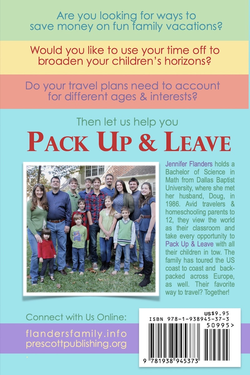 Pack Up & Leave eBook - Flanders Family Home Life