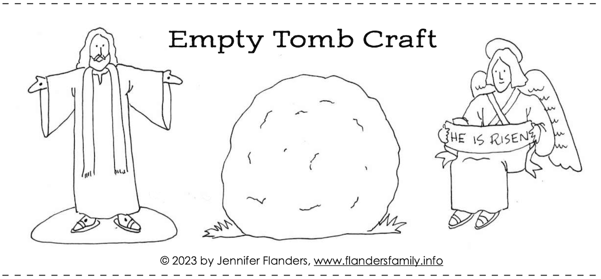 Empty Tomb Craft - Flanders Family Home Life