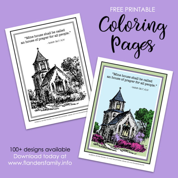Coloring Pages Archives - Flanders Family Home Life