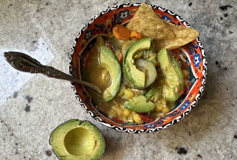 Chickenless Tortilla Soup Recipe